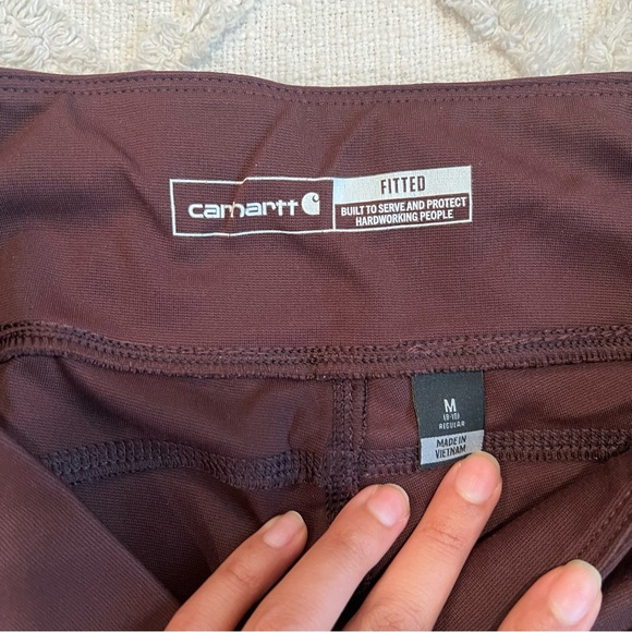Carhartt Deep Burgundy Pants - Picture 4 of 10